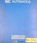 Miyano-Miyano BNC-20, BNC-34, Machine Program Tooling Maint Fanuc 10 -E 415 page Manual-BNC-20-BNC-34-01